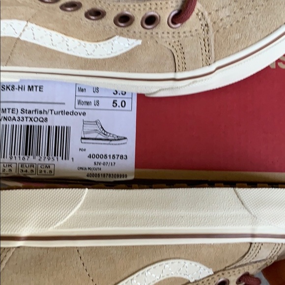 VANS SK8-Hi Mte Starfish/Turtledove WMNS - Picture 6 of 16